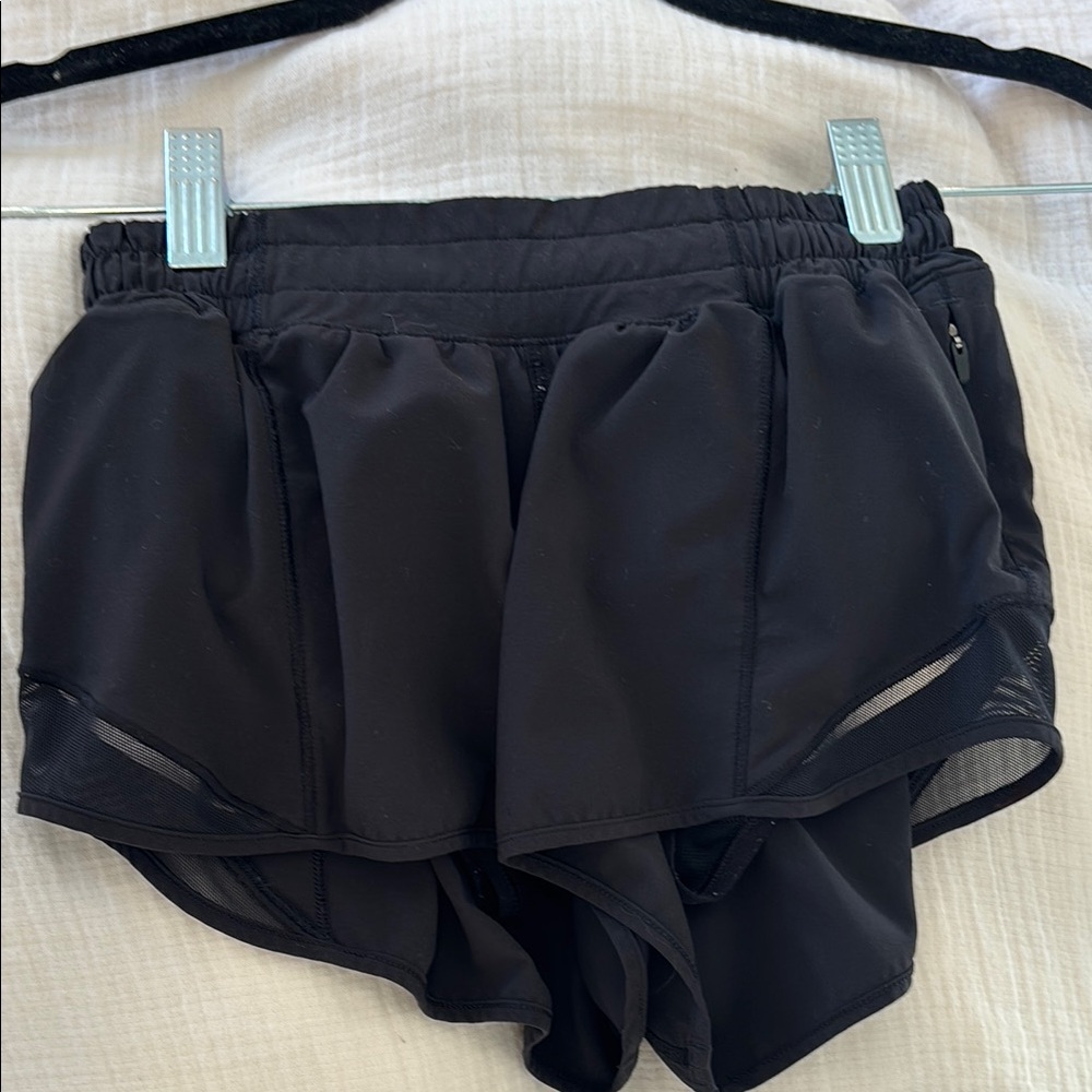 Women's Black Athletic Shorts